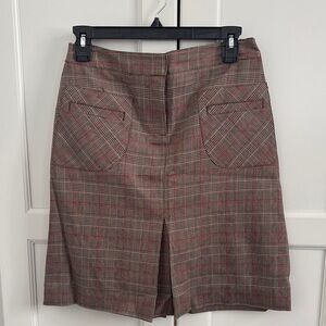 Lilly Pulitzer Plaid Skirt